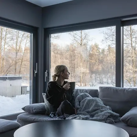 Willa Glow - Dom Ostoja Rekownica, Kaszuby Na 10 Osób Z Sauną I Balią